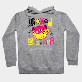 Boxed like a fish punk blow 2.0 Hoodie